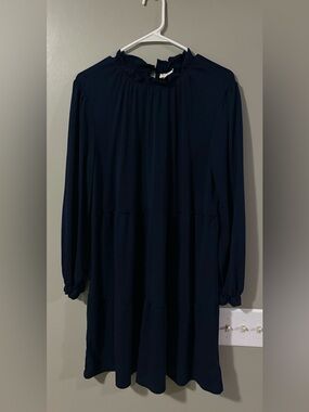 LuLaRoe Navy Dress